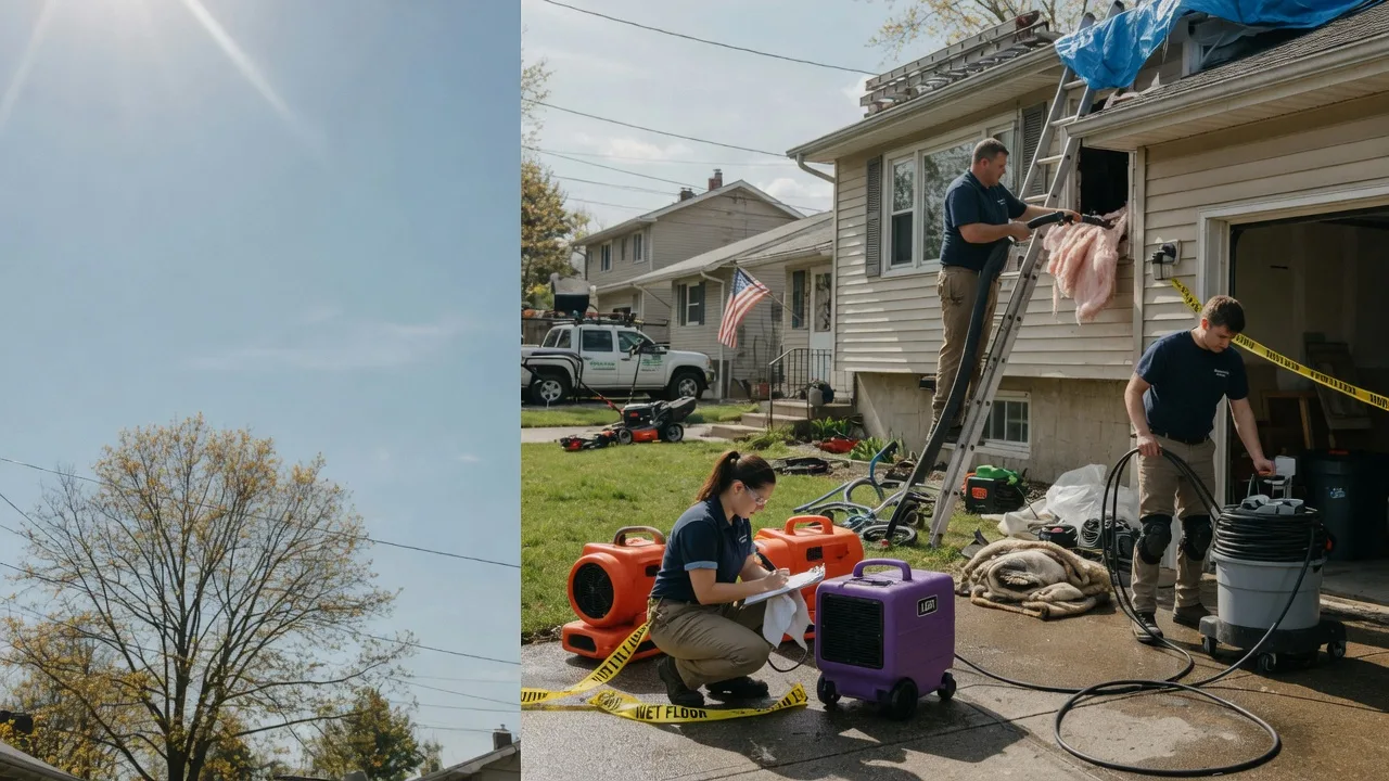 Emergency Water Removal in Bruceville, IN near me